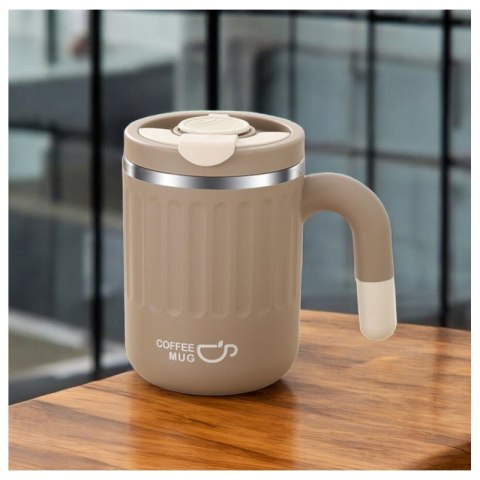 DUŻY POJEMNY KUBEK TERMICZNY ze słomką 480 ml TERMOS zamykany COFFE CUP17BR DUŻY POJEMNY KUBEK TERMICZNY ze słomką 480 ml TERMOS zamykany COFFE CUP17BR