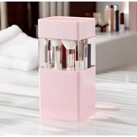Organizer na pędzle, Pojemnik do suszenia 12 szt. pędzli 22 x 10,5 x 8 cm CB71R Organizer na pędzle, Pojemnik do suszenia 12 szt. pędzli 22 x 10,5 x 8 cm CB71R