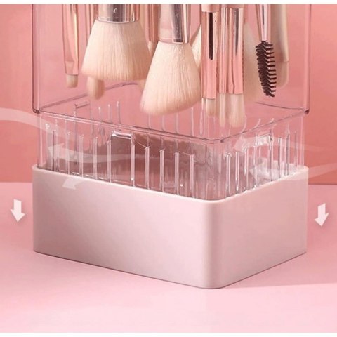 Organizer na pędzle, Pojemnik do suszenia 12 szt. pędzli 22 x 10,5 x 8 cm CB71R Organizer na pędzle, Pojemnik do suszenia 12 szt. pędzli 22 x 10,5 x 8 cm CB71R
