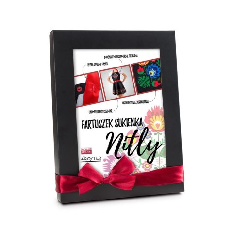 Nitly FOLK Fartuszek Sukienka kuchenny dla KOBIETY Nitly FOLK Fartuszek Sukienka kuchenny dla KOBIETY