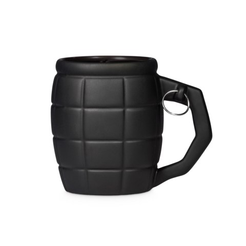 Kubek Granat Czarny 450ml prezent Dzień Chłopaka Kubek Granat Czarny 450ml prezent Dzień Chłopaka