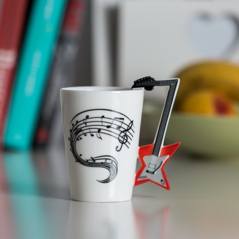 Kubek Muzyka Gitara elektryczna muzyczny prezent Kubek Muzyka Gitara elektryczna muzyczny prezent