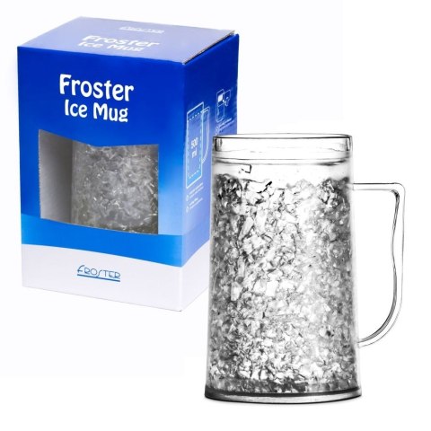 Lodowy Kufel FROSTER 500ml Żel chłodzący do piwa Lodowy Kufel FROSTER 500ml Żel chłodzący do piwa