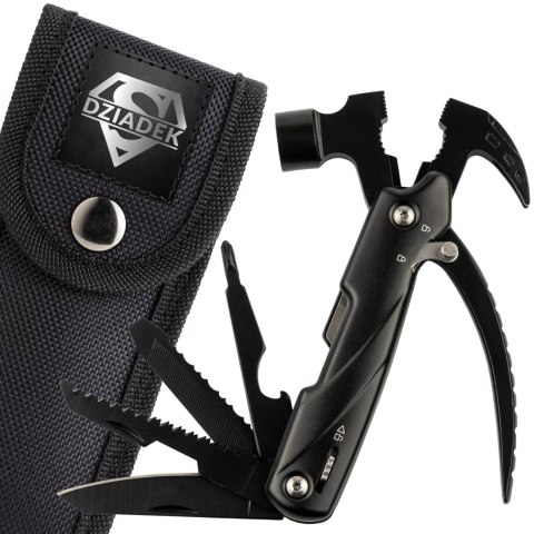Multitool młotek - Narzędzie wielofunkcyjne - Prezent dla Dziadka Multitool młotek - Narzędzie wielofunkcyjne - Prezent dla Dziadka