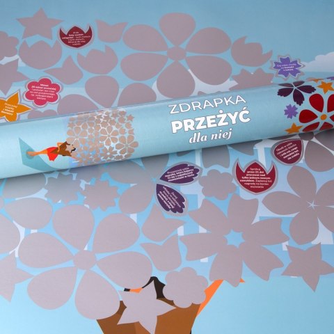 Zdrapka Przeżyć dla Niej plakat bucket list mapa Zdrapka Przeżyć dla Niej plakat bucket list mapa