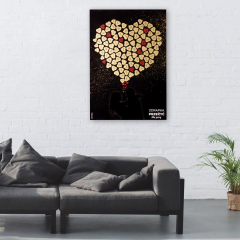 Zdrapka Przeżyć dla Pary plakat bucket list mapa Zdrapka Przeżyć dla Pary plakat bucket list mapa