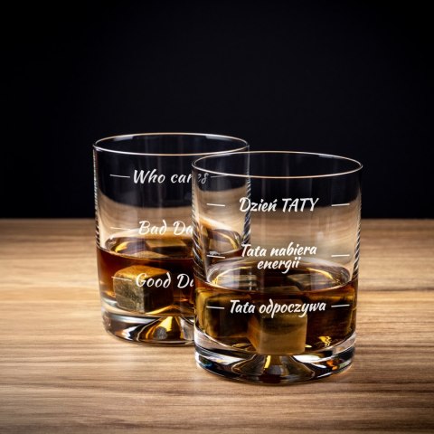 Etui na whisky ze szklankami Froster dla Taty -prezent Dzień Ojca -urodziny Etui na whisky ze szklankami Froster dla Taty -prezent Dzień Ojca -urodziny