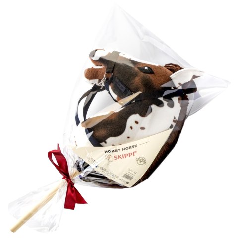 Hobby Horse Skippi A5 - łaciaty - nakrapiany - brązowo biały - dla dziecka Hobby Horse Skippi A5 - łaciaty - nakrapiany - brązowo biały - dla dziecka