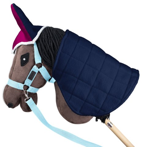 Skippi Kantar dla Hobby Horse - wodze, 2 wymienne futerka - błękitny Skippi Kantar dla Hobby Horse - wodze, 2 wymienne futerka - błękitny