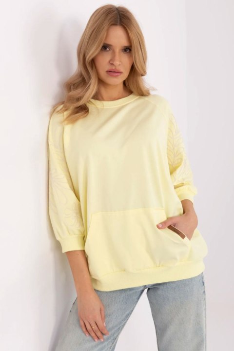 Bluza Damska Model RV-BZ-A367.26 Light Yellow - Relevance Bluza Damska Model RV-BZ-A367.26 Light Yellow - Relevance