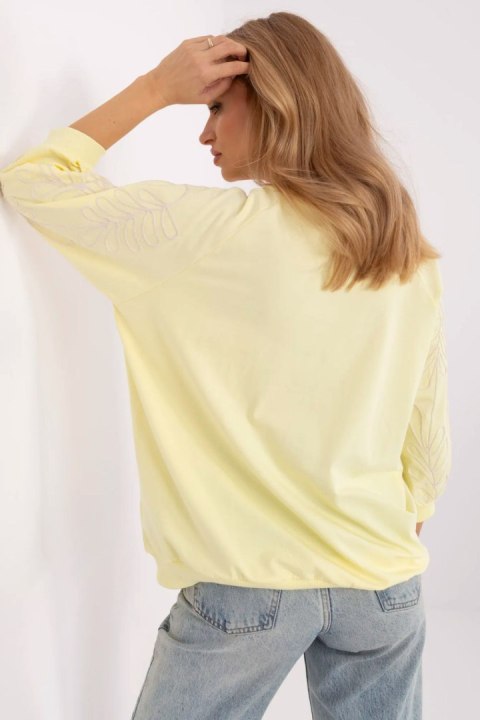 Bluza Damska Model RV-BZ-A367.26 Light Yellow - Relevance Bluza Damska Model RV-BZ-A367.26 Light Yellow - Relevance