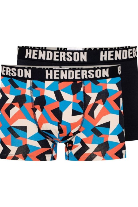 Komplet Bokserki Model Shield 2 42620 2pack Multicolor - Henderson Komplet Bokserki Model Shield 2 42620 2pack Multicolor - Henderson