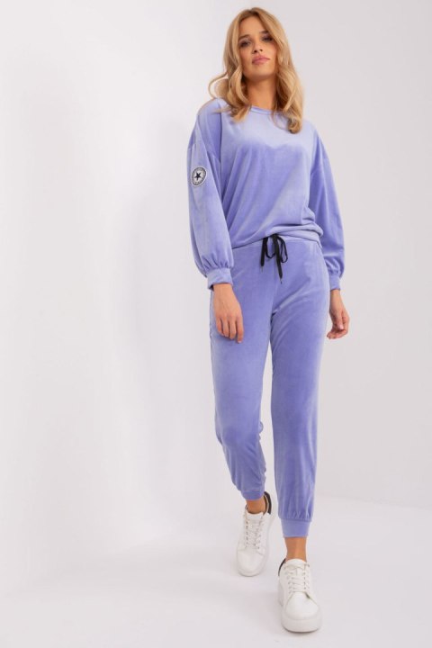 Spodnie Komplet Model DHJ-KMPL-8328.48 Light Violet - Italy Moda Spodnie Komplet Model DHJ-KMPL-8328.48 Light Violet - Italy Moda