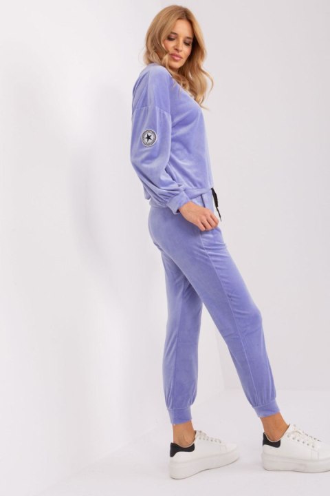 Spodnie Komplet Model DHJ-KMPL-8328.48 Light Violet - Italy Moda Spodnie Komplet Model DHJ-KMPL-8328.48 Light Violet - Italy Moda