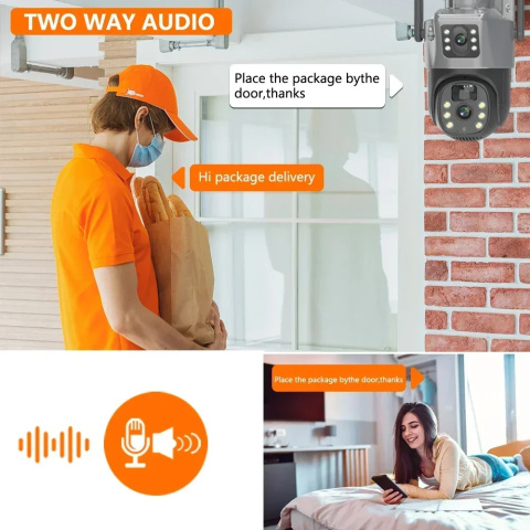 4G SIM Card Solar Camera Dual Lens Outdoor 8MP 4K Low Power Battery IP Camera PIR Detection V380 Pro CCTV Security Protection 4G SIM Card Solar Camera Dual Lens Outdoor 8MP 4K Low Power Battery IP Camera PIR Detection V380 Pro CCTV Security Protection