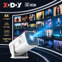 XGODY inteligentny mini projektor Gimbal M1 Full HD natywny 1080P 4K