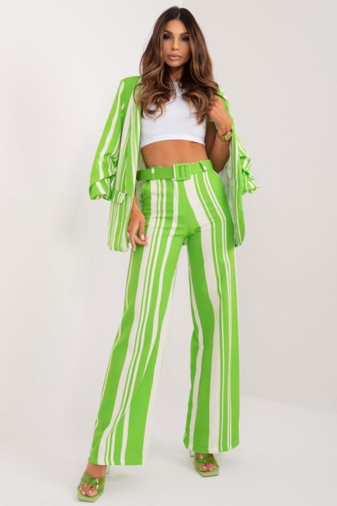 Spodnie Damskie Model DHJ-SP-5077.68 Light Green - Italy Moda Spodnie Damskie Model DHJ-SP-5077.68 Light Green - Italy Moda