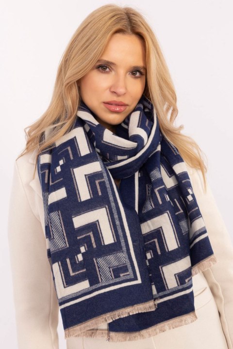 Szalik Model AT-SZ-23158.32 White/Navy - AT Szalik Model AT-SZ-23158.32 White/Navy - AT
