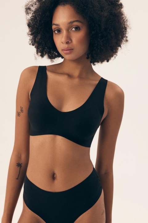 Biustonosz push up Biustonosz Usztywniany Model Bake 42850-99X Black - Henderson Biustonosz push up Biustonosz Usztywniany Model Bake 42850-99X Black - Henderson