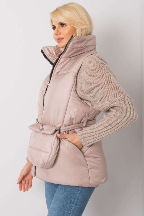 Kamizelka Model EM-KZ-611.40X Beige - Ex Moda Kamizelka Model EM-KZ-611.40X Beige - Ex Moda