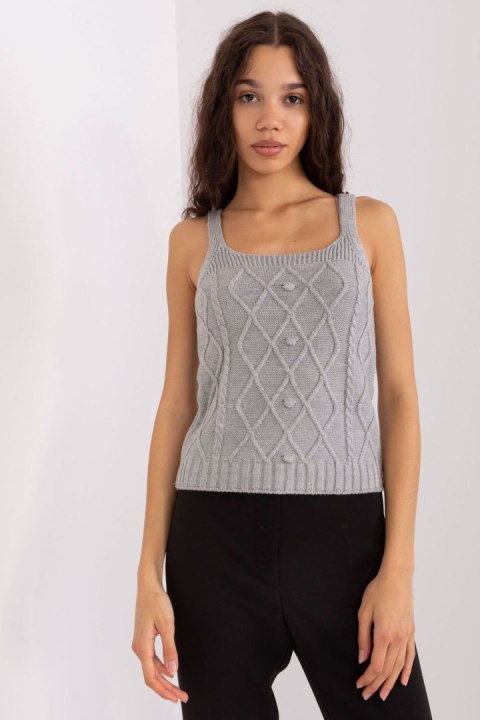 Sweter Komplet Model BA-KMPL-8019.20 Grey - Badu Sweter Komplet Model BA-KMPL-8019.20 Grey - Badu