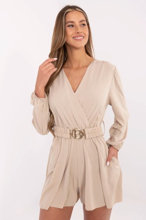 Kombinezon Model MI-KO-T44.70 Beige - Italy Moda Kombinezon Model MI-KO-T44.70 Beige - Italy Moda