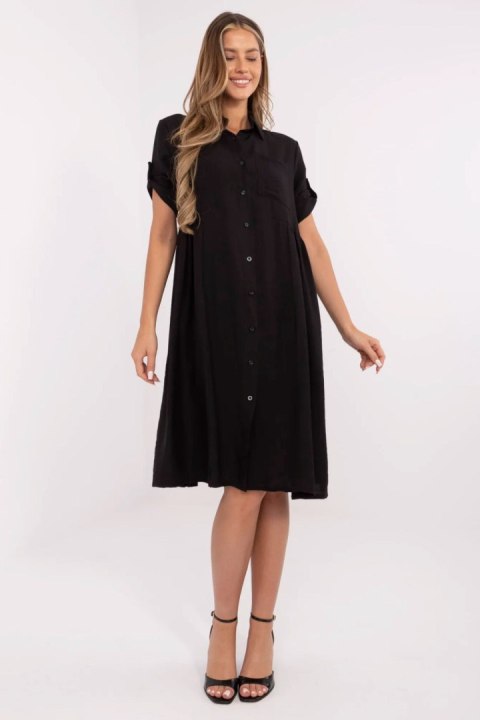 Sukienka Model MI-SK-A2275.09 Black - Italy Moda Sukienka Model MI-SK-A2275.09 Black - Italy Moda