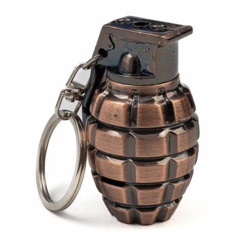 Brelok granat latarka z laserem 12 szt. B-2251 Brelok granat latarka z laserem 12 szt. B-2251