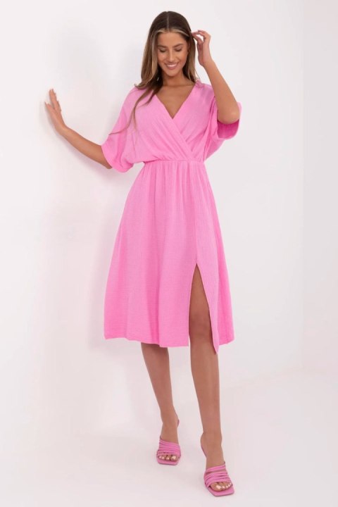 Sukienka Model MI-SK-121008.84 Pink - Italy Moda Sukienka Model MI-SK-121008.84 Pink - Italy Moda