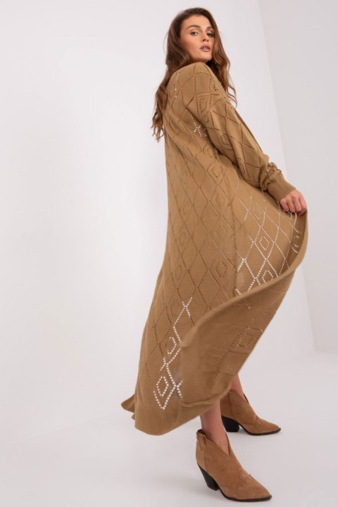 Sweter Kardigan Model BA-SW-8041.50P Camel - Badu Sweter Kardigan Model BA-SW-8041.50P Camel - Badu