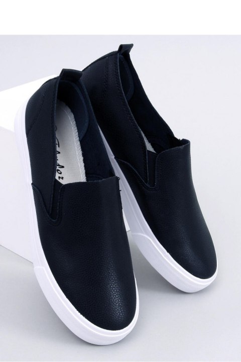 Trampki damskie slip-on DIAZ BLACK - Inello Trampki damskie slip-on DIAZ BLACK - Inello